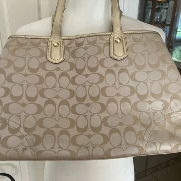 Coach "Signature" Purse - Picture 2 of 10